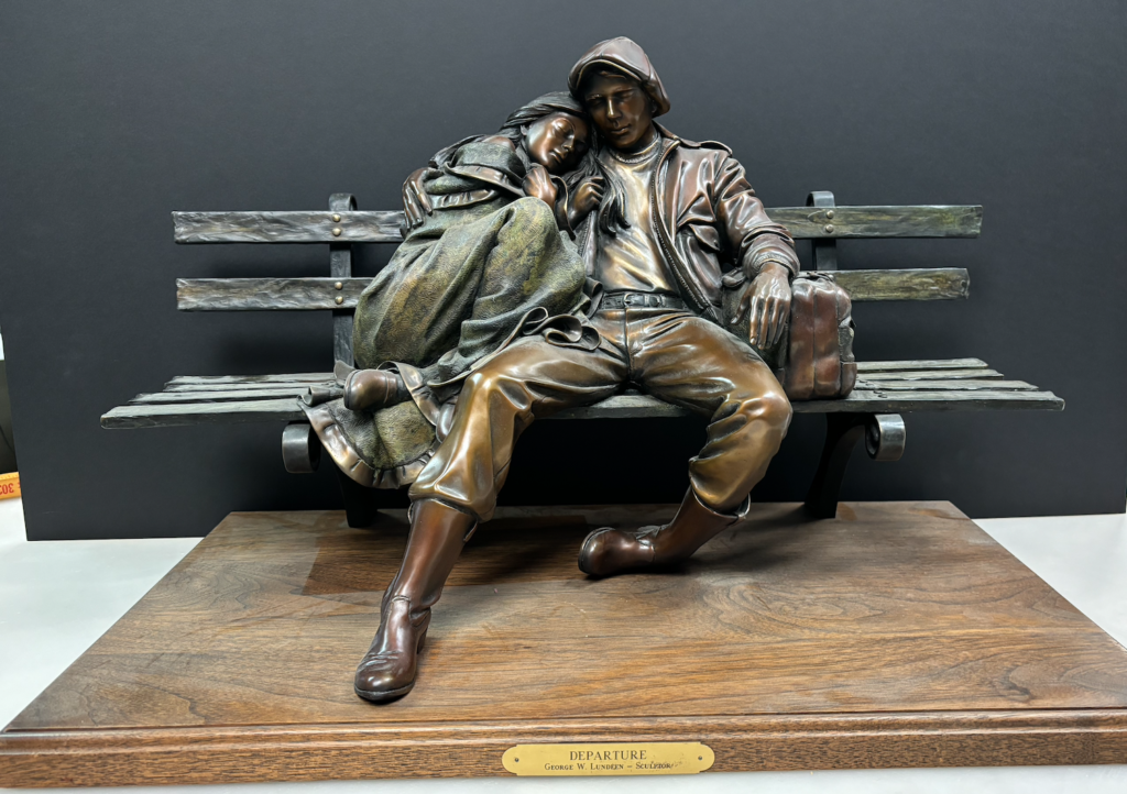 George Lundeen Departure Maquette (26"x16")