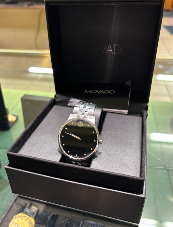 Movado Museum Stainless Steel Mens Quartz Watch